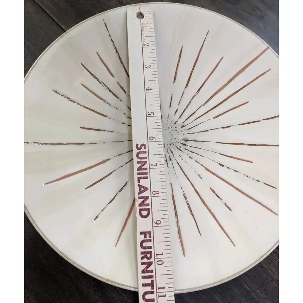 Pier 1 Sanctuary Starburst Stoneware 11-1/4